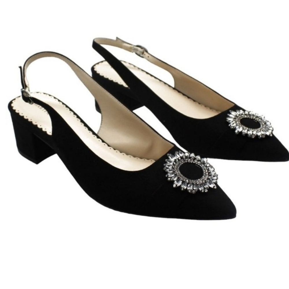 Charter Club Brynna Evening Slingback Pumps Sz 6